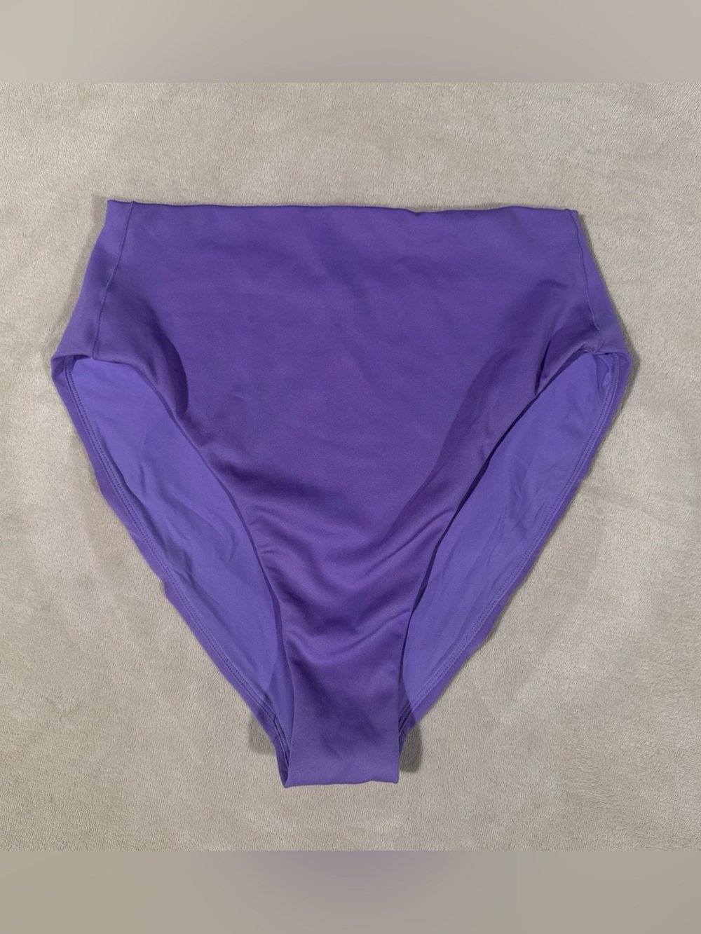 Left On Friday Purple High-Waist Bikini Bottom